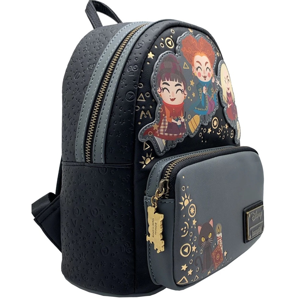 - Loungefly Hocus Pocus Chibi Mini Backpack - Picture 2 of 3